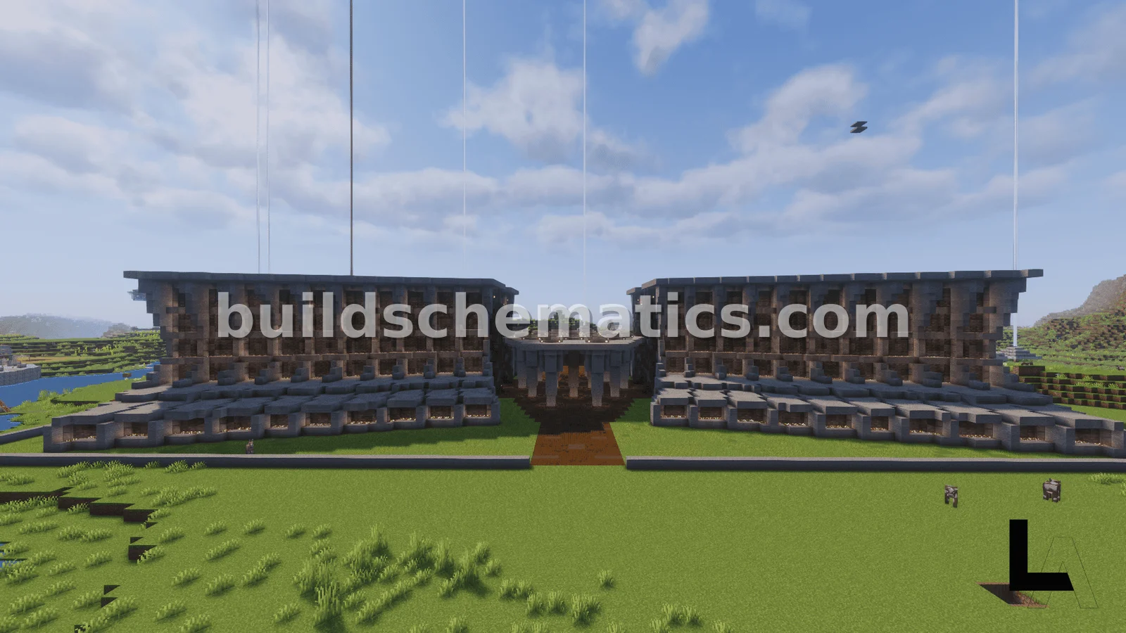 Giant Trading Hall Structure — view 2