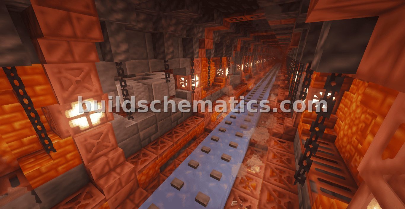 Nether Steampunk Tunnel Connector — view 3