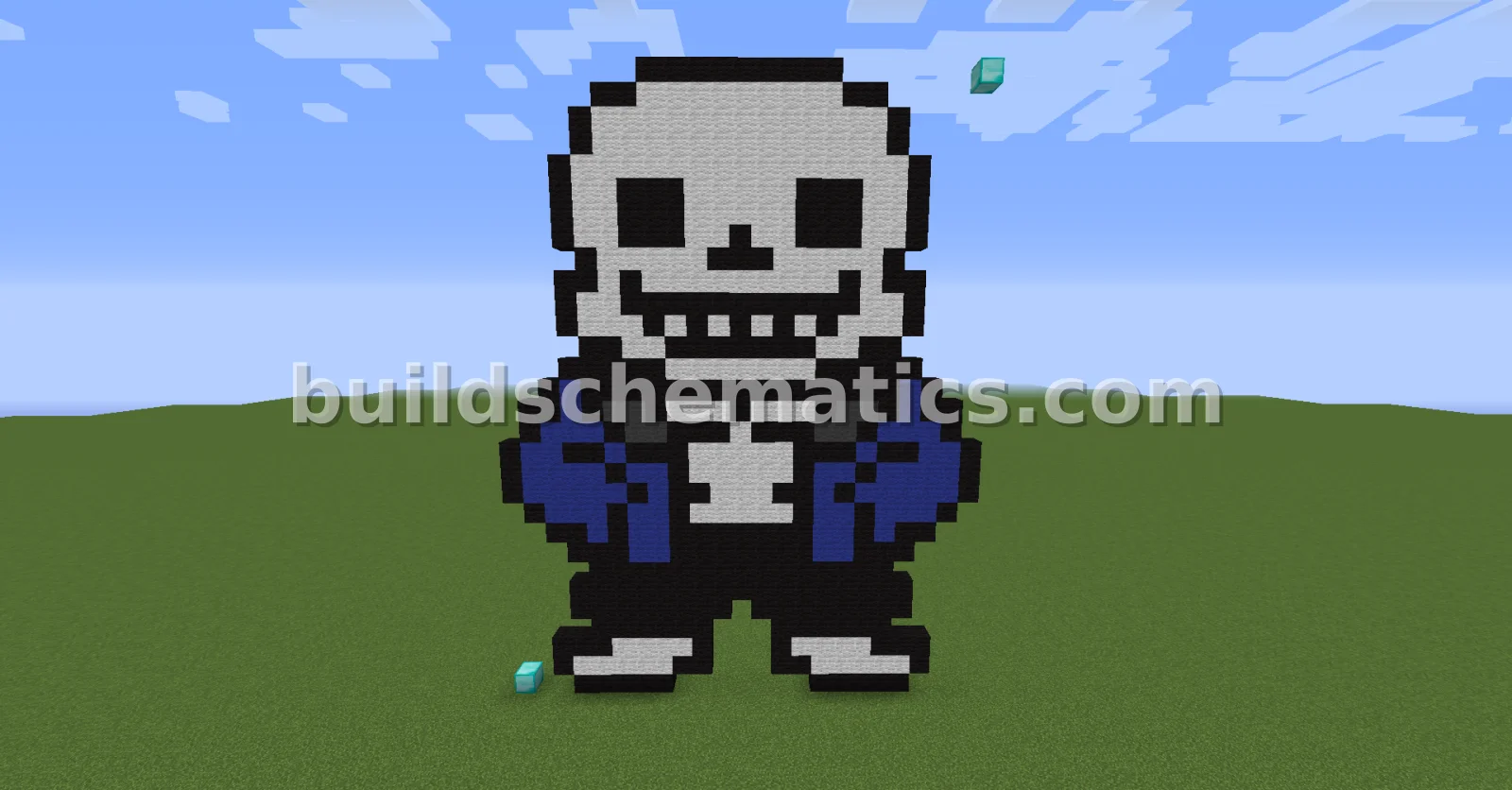 Undertale Sans Skeleton Statue