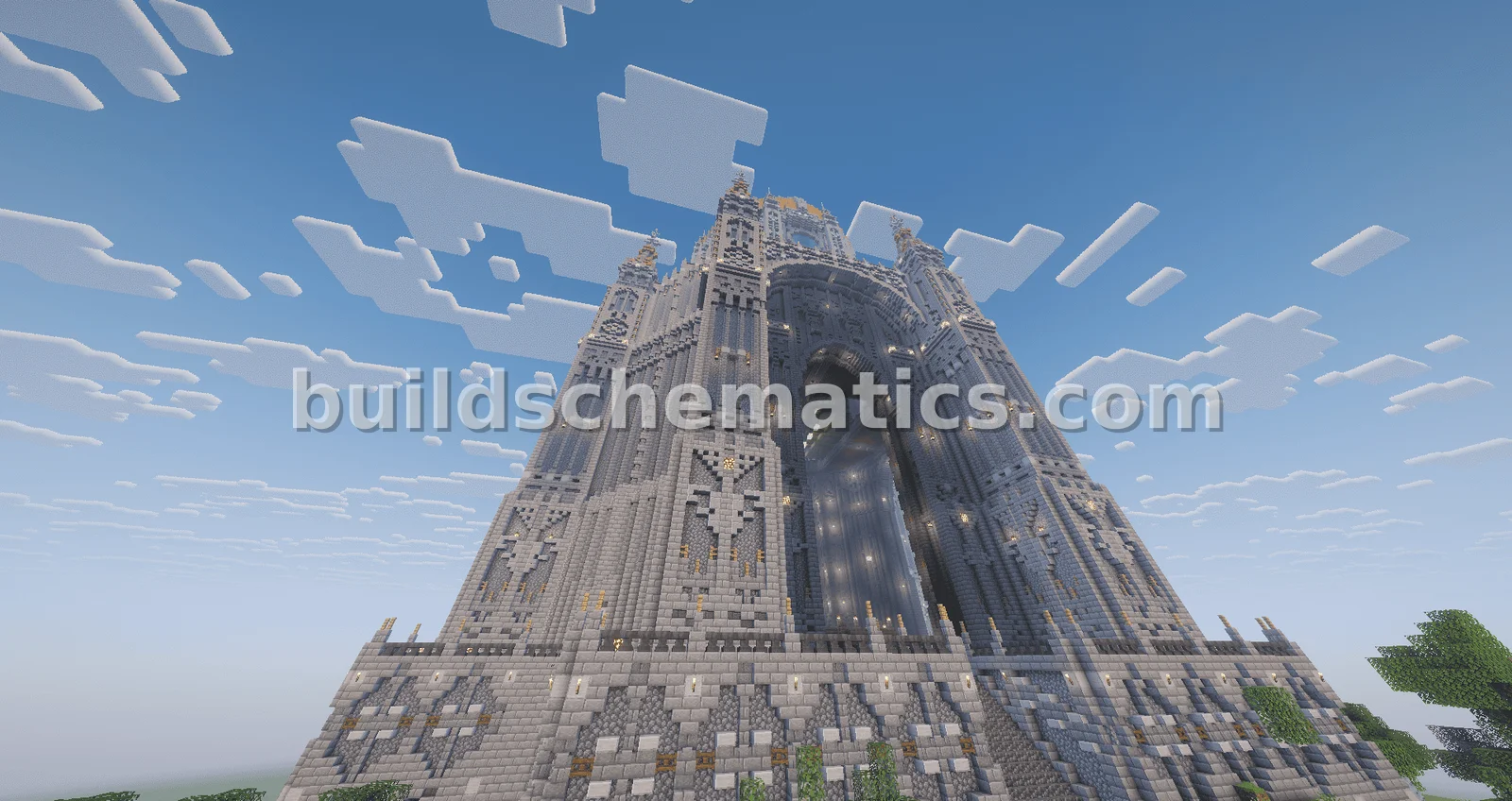 Iron Farm Temple with Storage — view 2