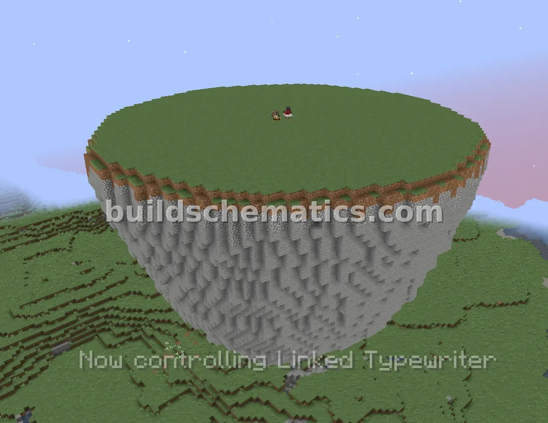 Customizable Flying Island Base — view 2