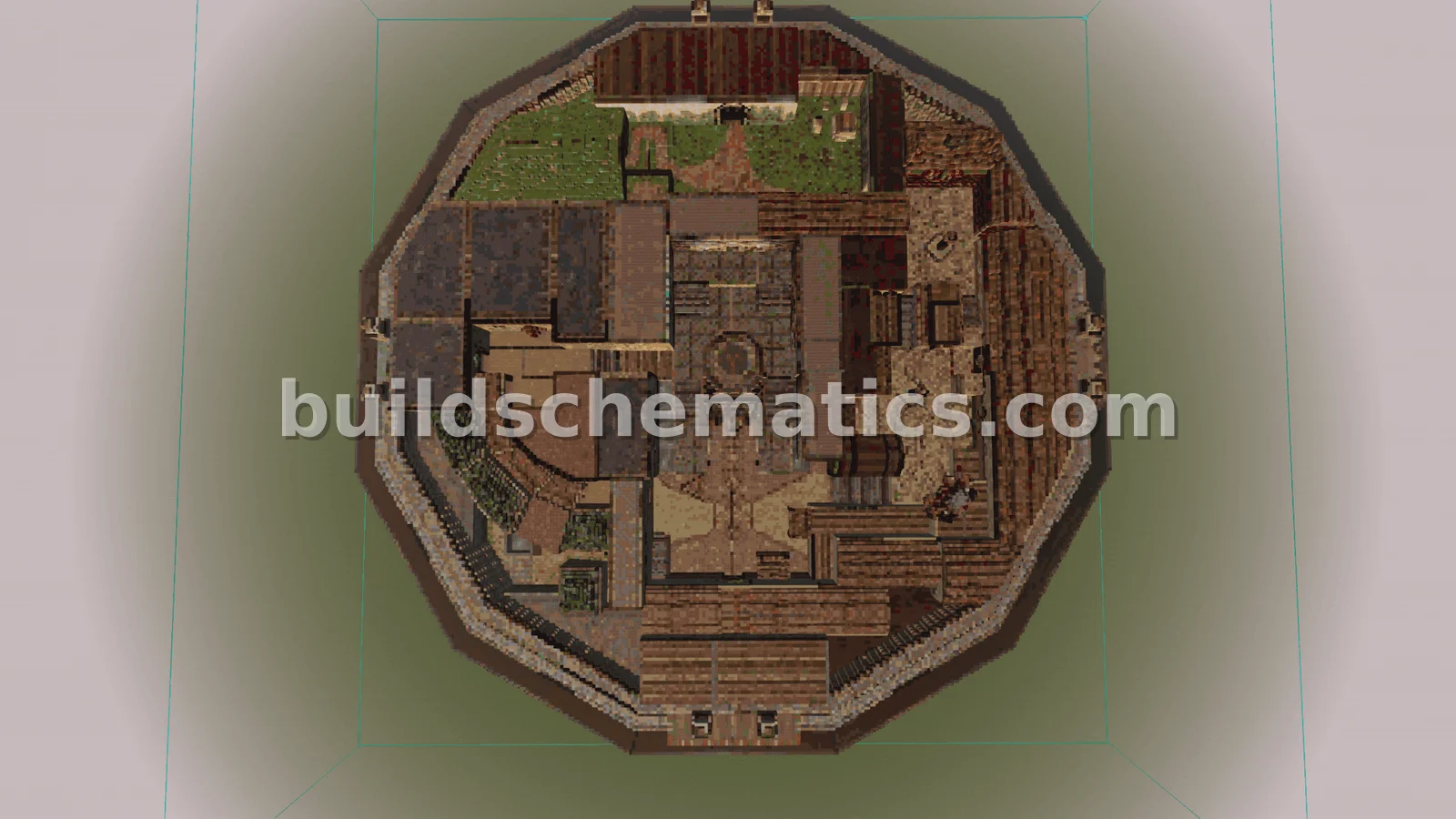 Clock Town Construction Base Schematic — view 4