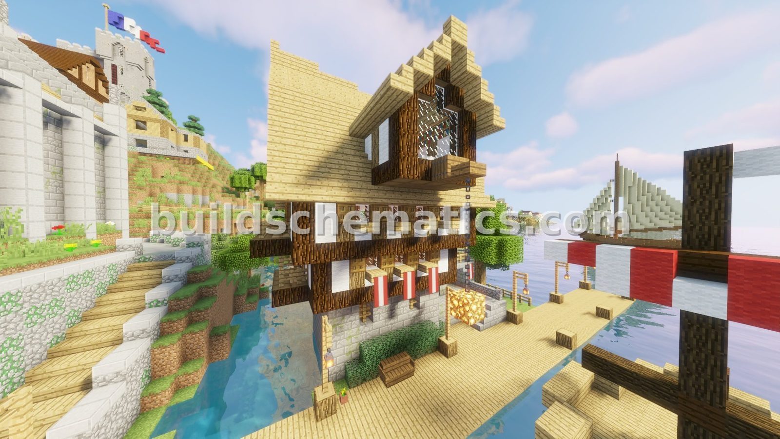 Large Medieval Fantasy House — view 2