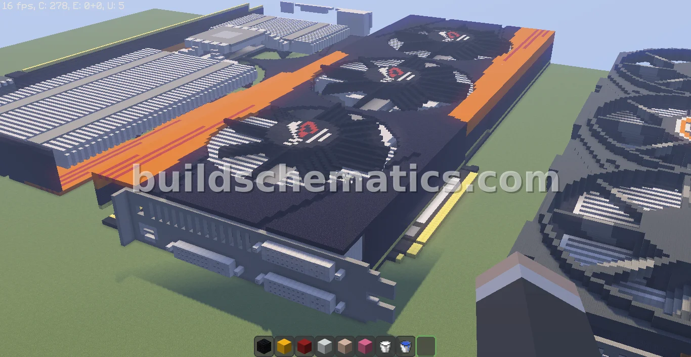 ASUS ROG NVIDIA GTX 680 Motherboard Pixel Art