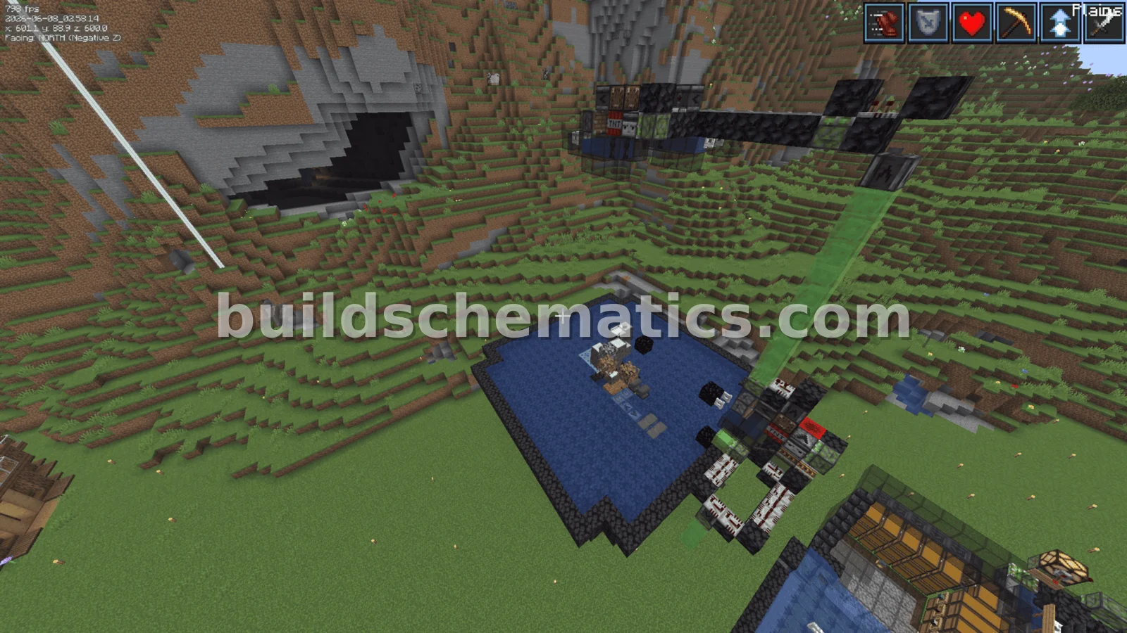 2x2 Wood Farm With Automated Collection — view 2