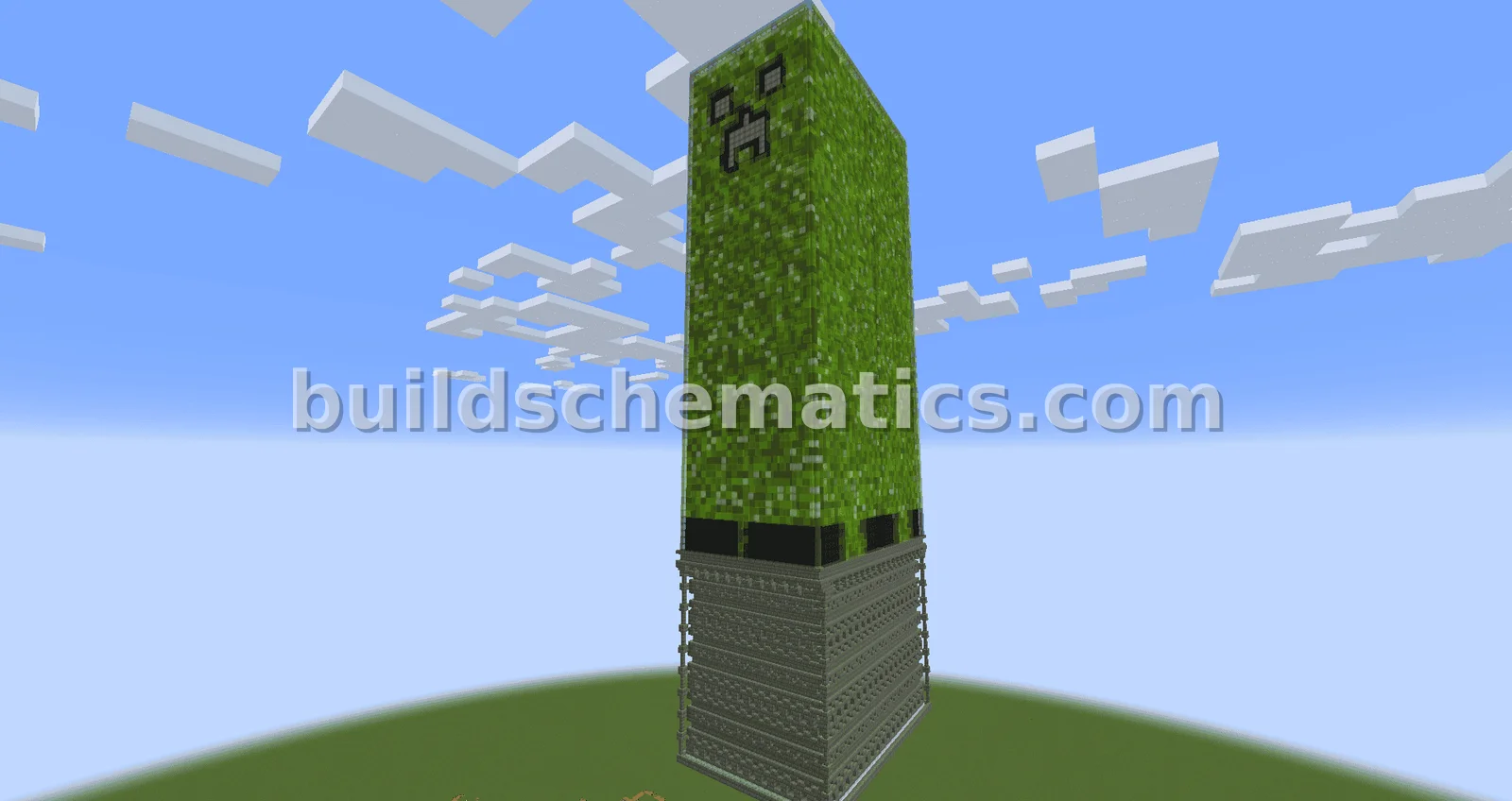 Creeper Farm For Peak Gunpowder Production — view 2