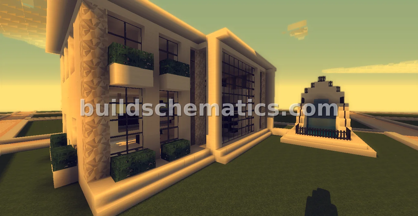 Modern Mini Mansion House