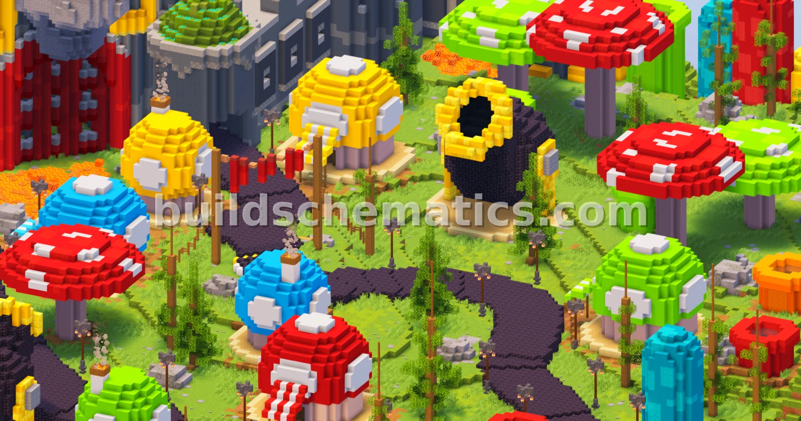 Mario Kart Bowser Castle Map 250x250 — view 5