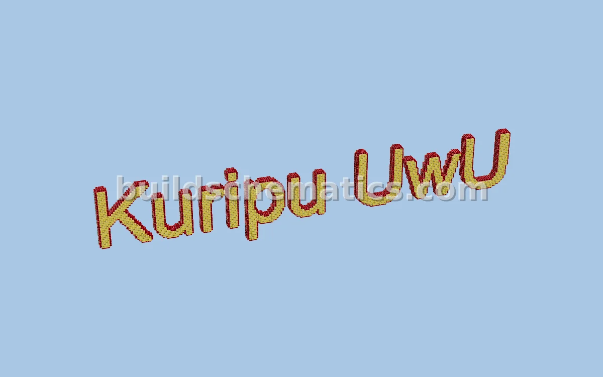 Kuripu Uw U Organic Build