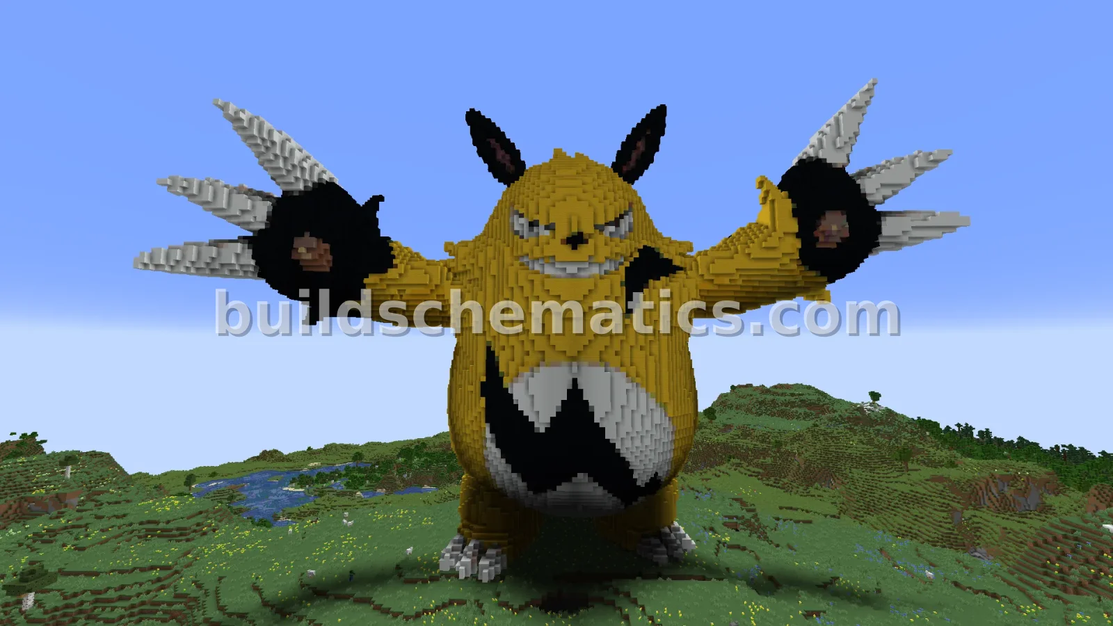 Grizzbolt Statue - Epic Minecraft Build