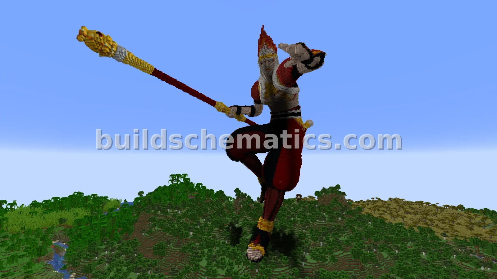 Sun Wukong Monkey King Statue