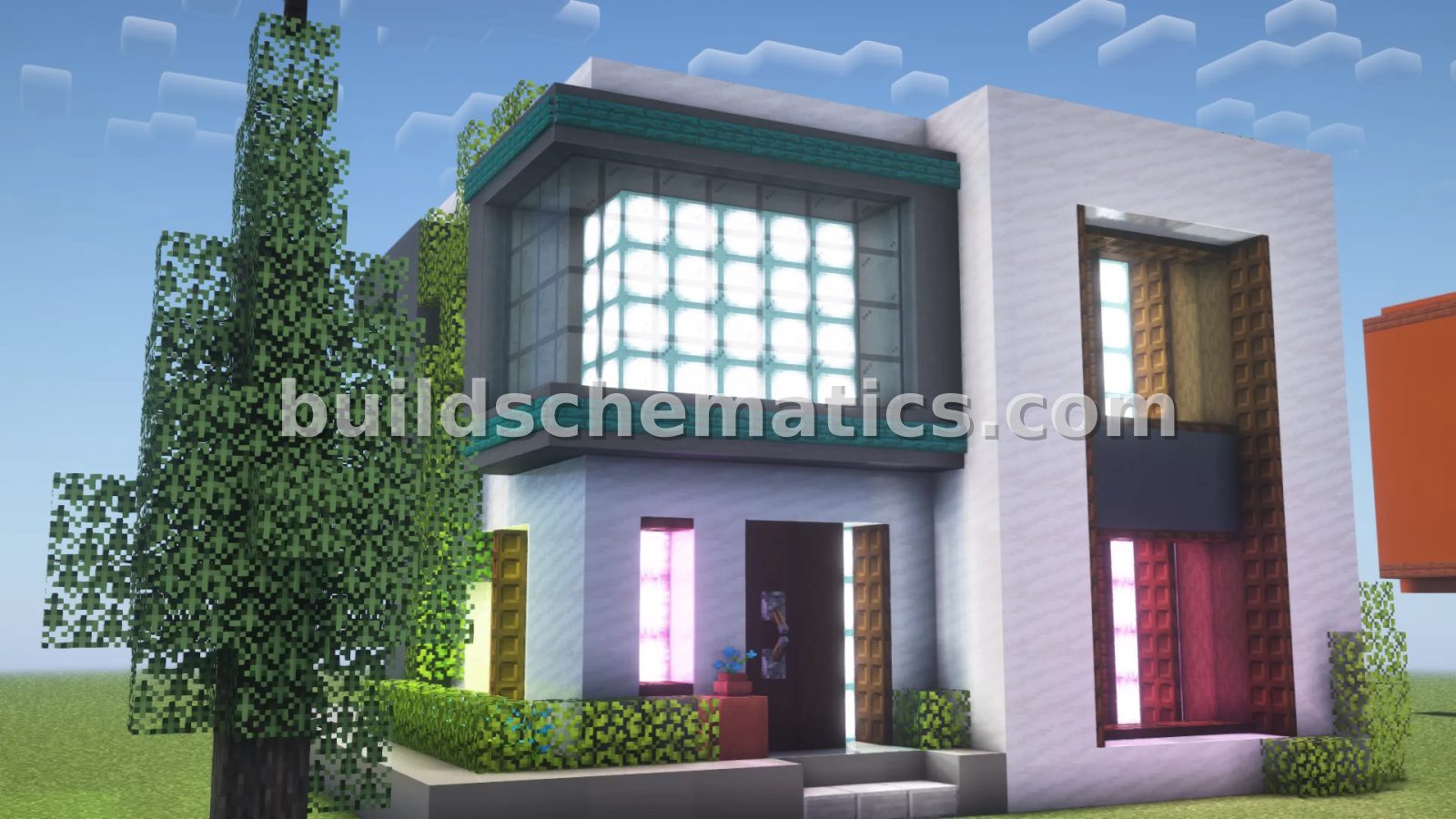Dreamy Modern House 8 Colorful Build