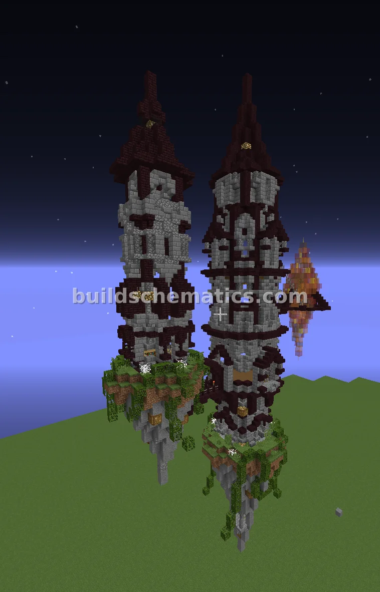 Magical Floating Witch Tower — view 3