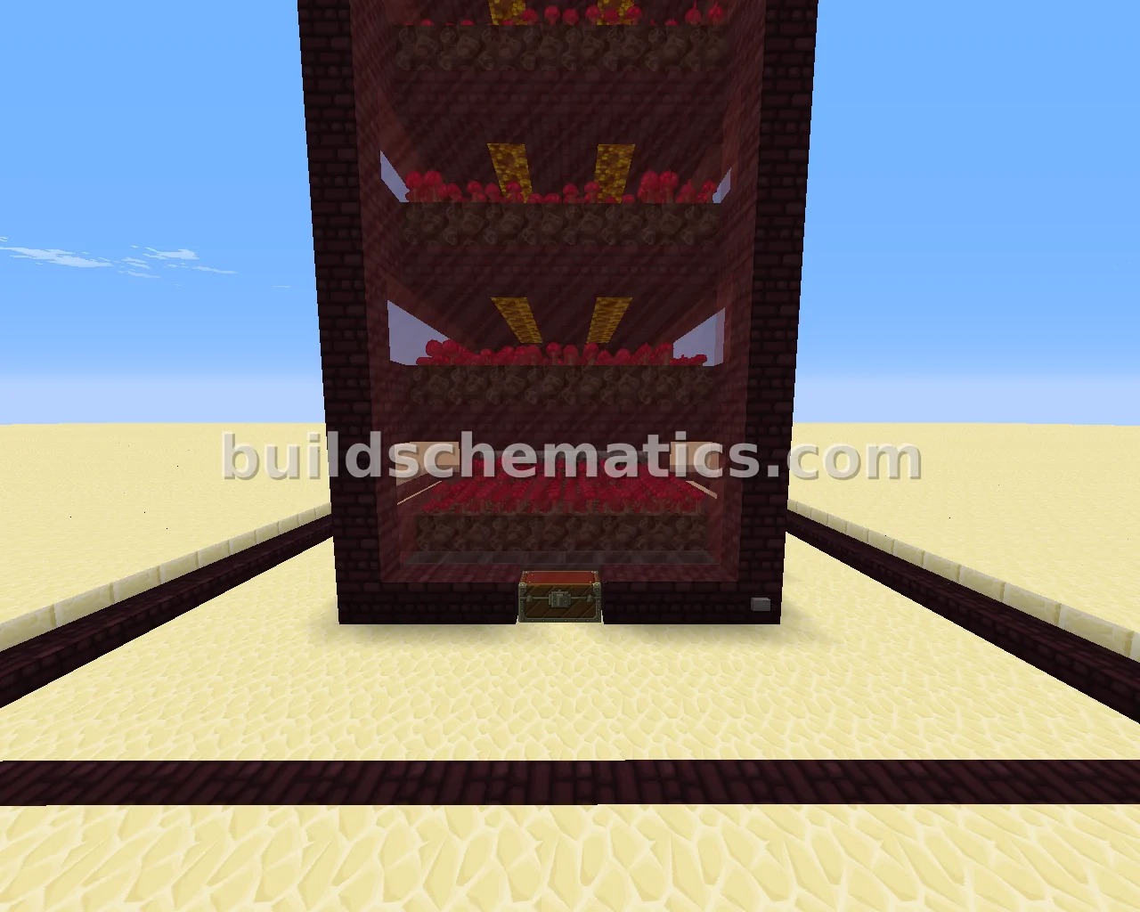 Stackable Nether Wart Farm - 8x8