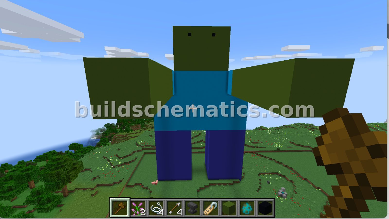 Zombie Statue — view 3