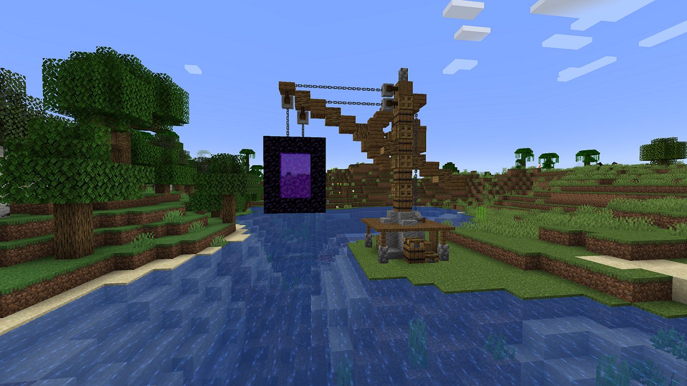 Medieval Nether Portal Structure