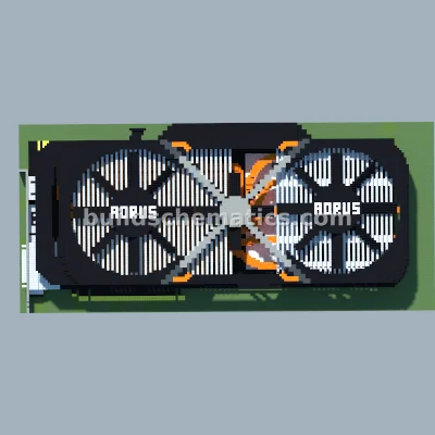 NVIDIA GeForce GTX 1080 Pixel Art — view 2