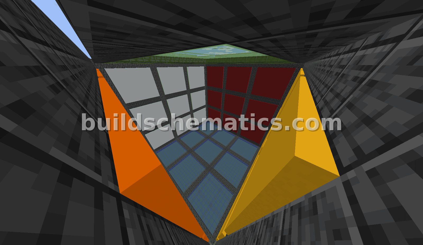 Rubik’s Cube Structure — view 3