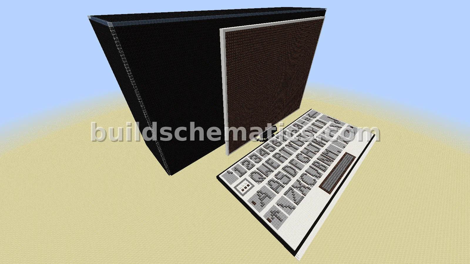 Working Minecraft Keyboard Computer — view 2