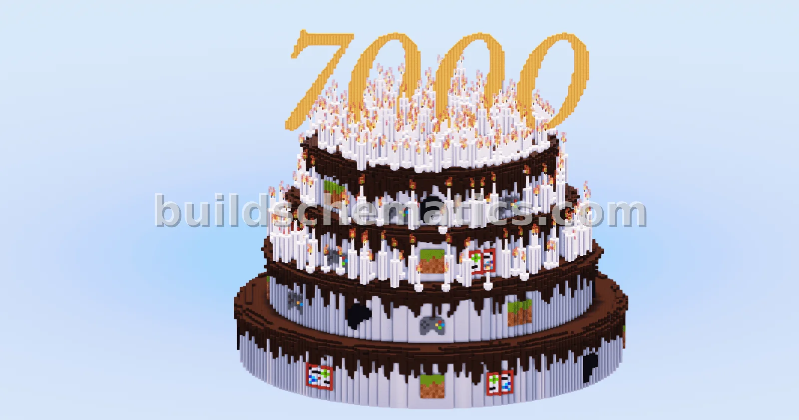 Patreon Cake Tower