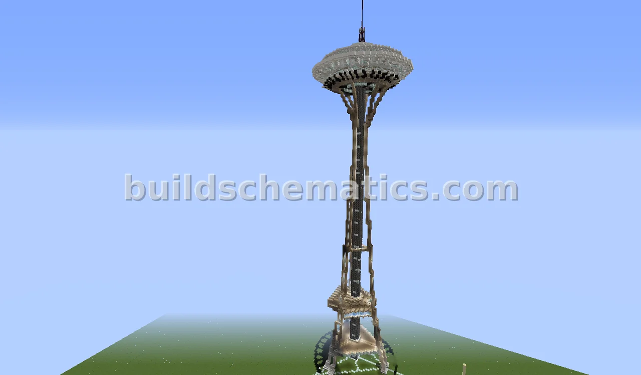 Seattle Space Needle Replica Tower