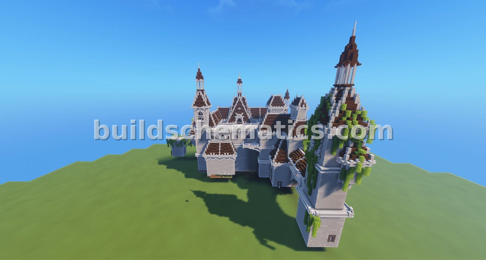 Medieval Castle Garden Structure — view 2
