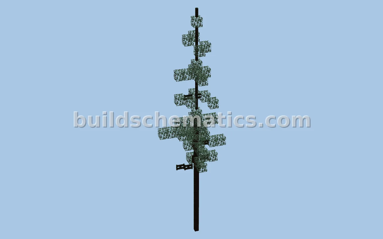 Sazayama Prefecture Decoration Tree Big 7