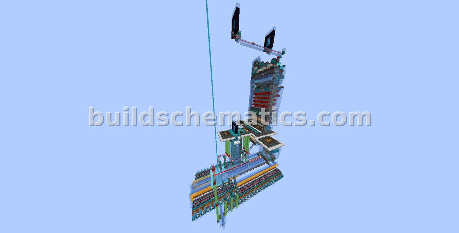 Gold Farm with Piglin and Rotten Flesh Production — view 5