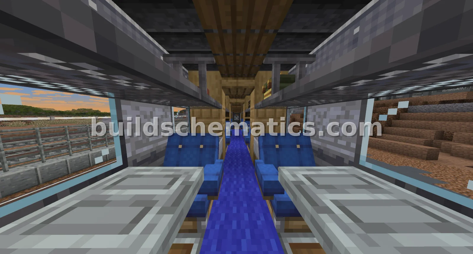 Passenger Train Carriage — view 3