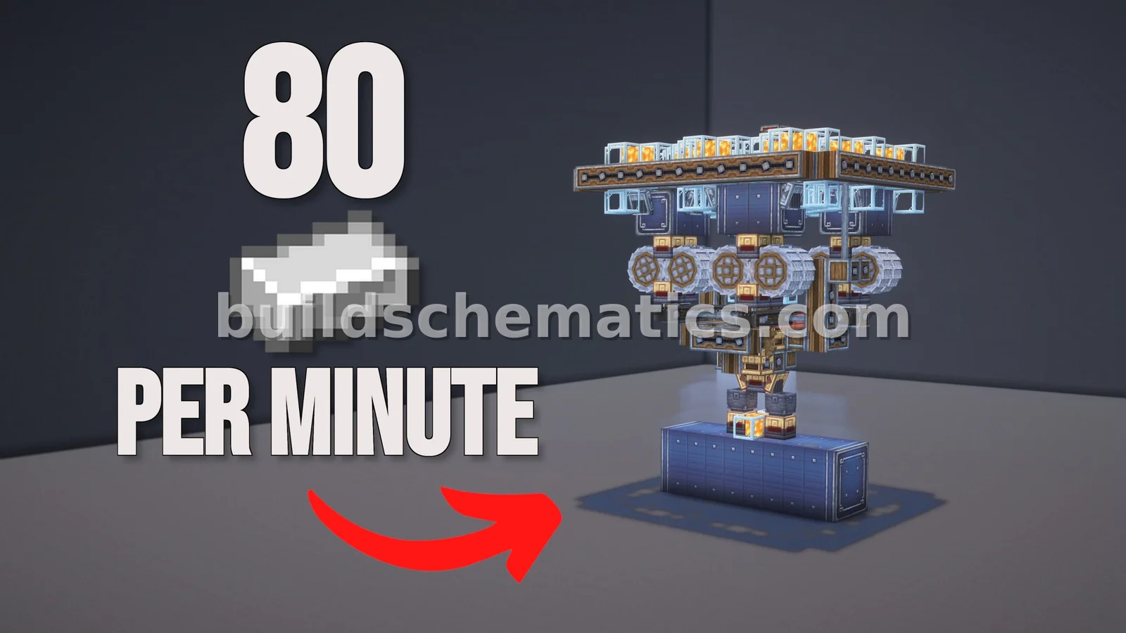 High-Yield Iron Farm - 4800 Per Hour