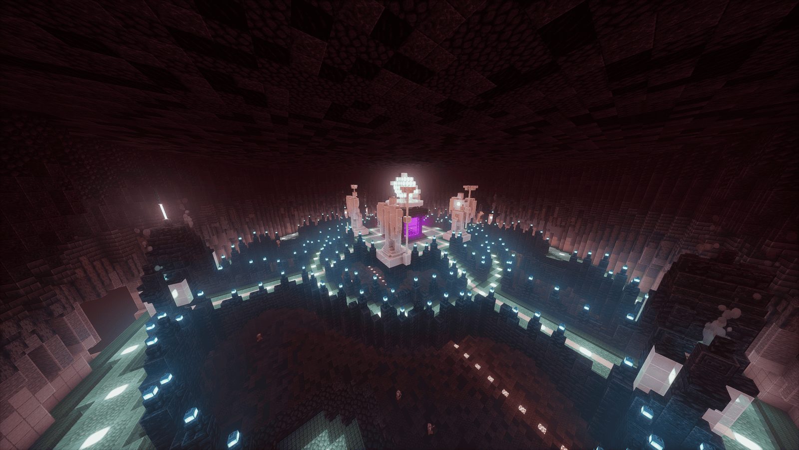 Gothic Nether Hub Transportation System