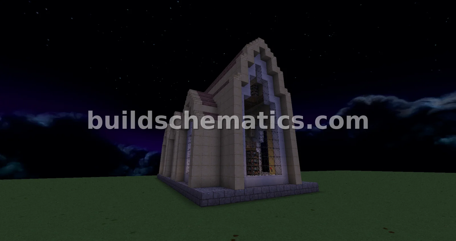 Sandstone Library Building — view 2