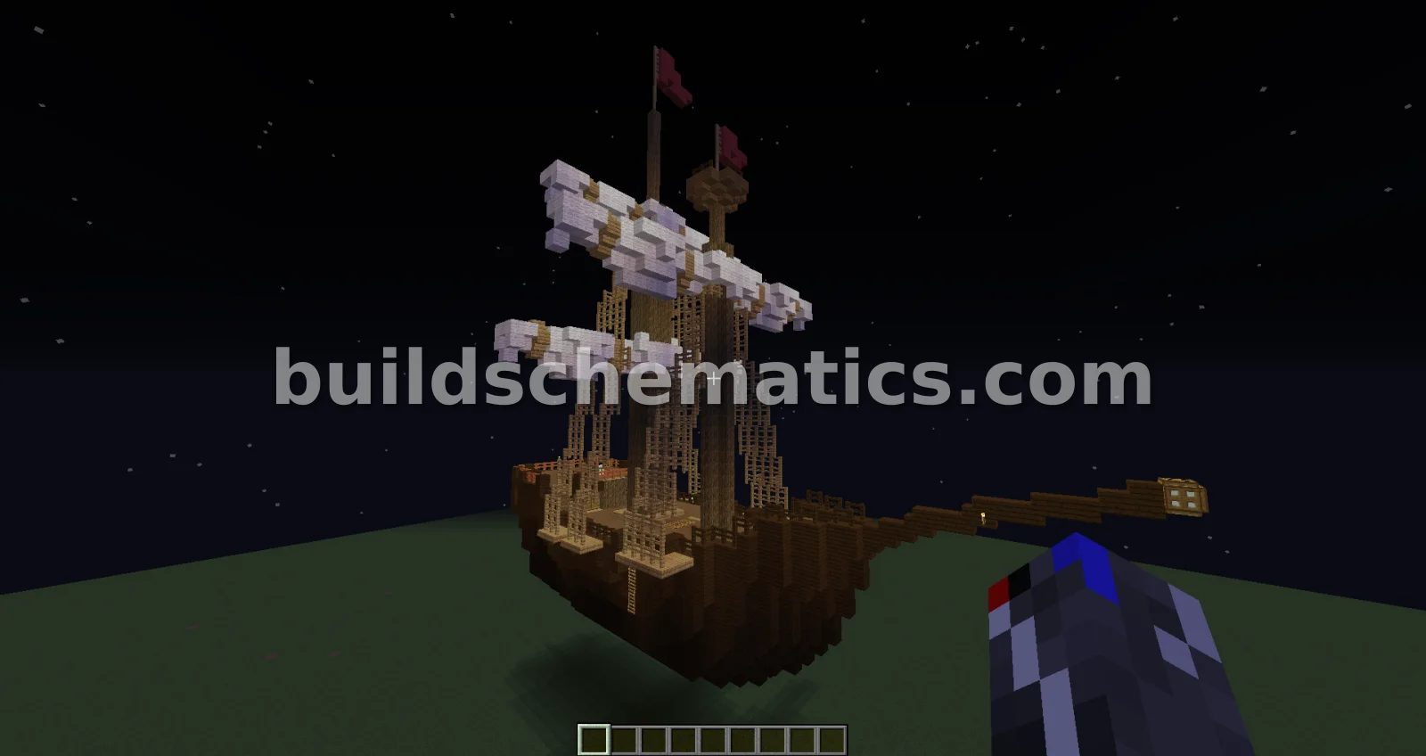Caravel Sailing Ship Model