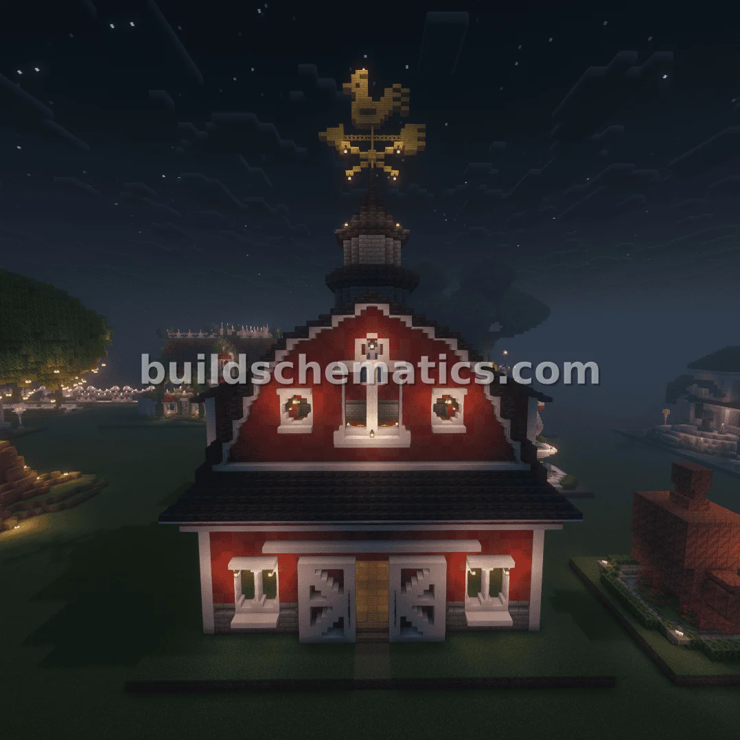 Large Farm Barn With Sniffer Flower Collection — view 5