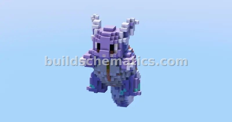 Pokemon Wartortle Structure