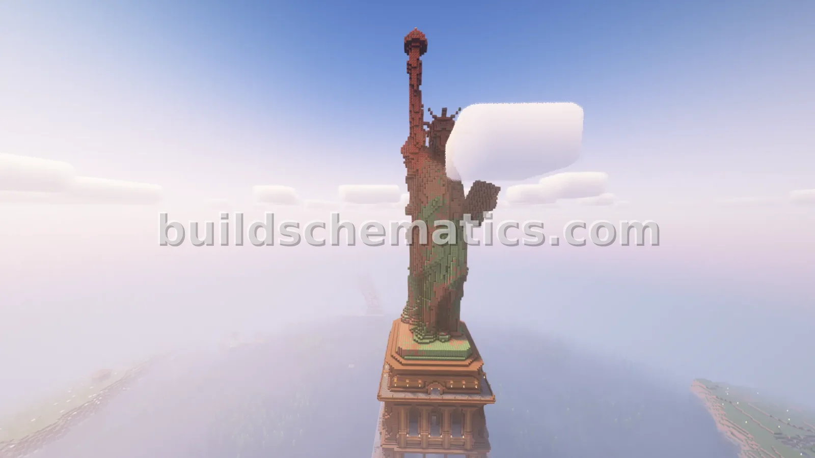 Copper Statue of Freedom Build