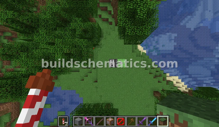 Redstone Rocket Build — view 2