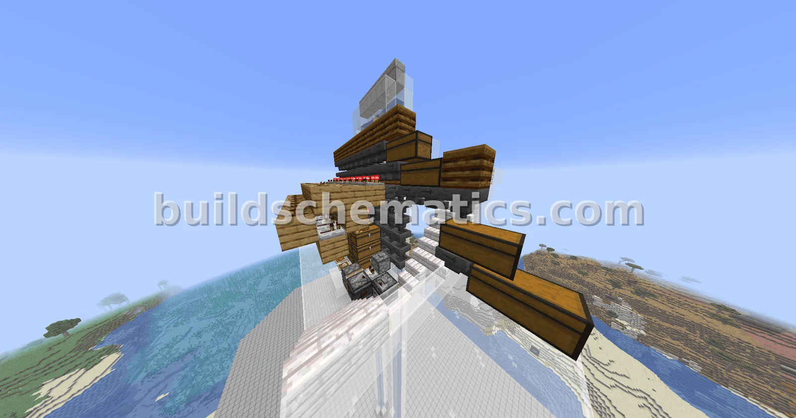 Drowned Farm for Minecraft Rivers — view 4