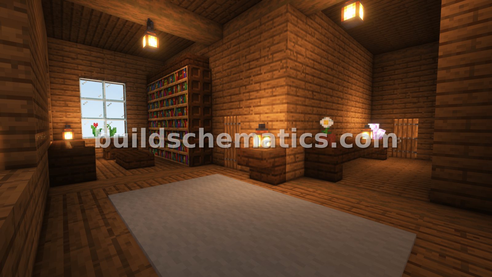Spruce Mansion Litematic Build — view 2