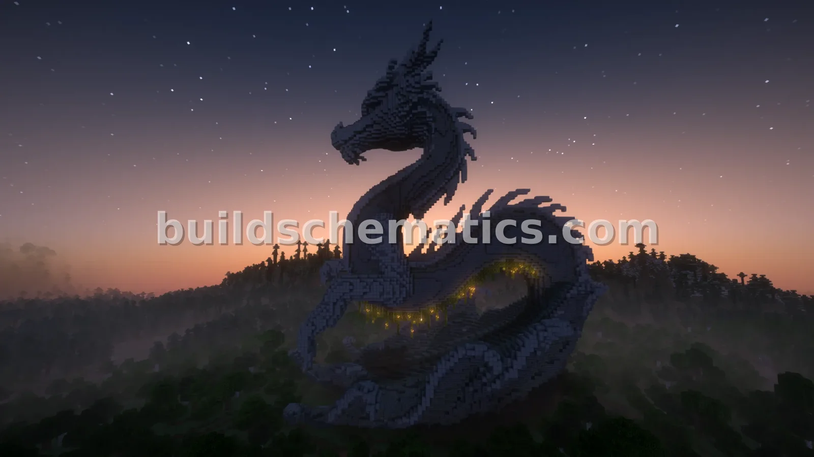 Ancient Sea Dragon Statue — view 2