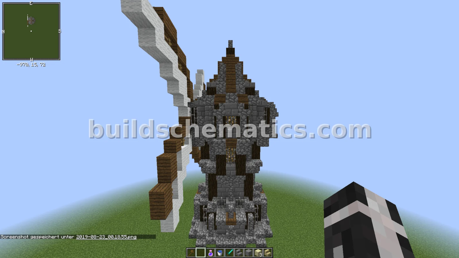 Fantasy Windmill Structure — view 4
