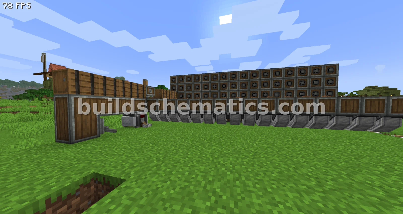 Terrain Leveler Minecart System — view 3