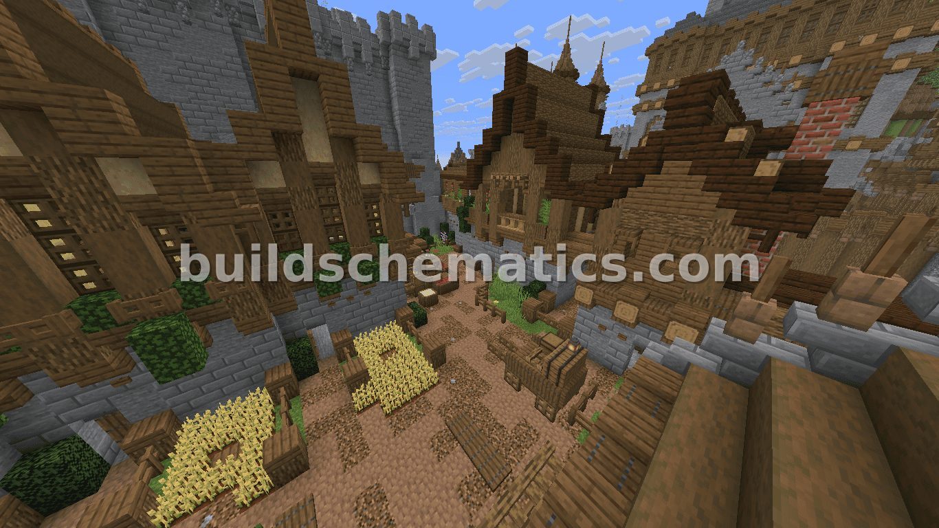 Medieval Village Fortress — view 5
