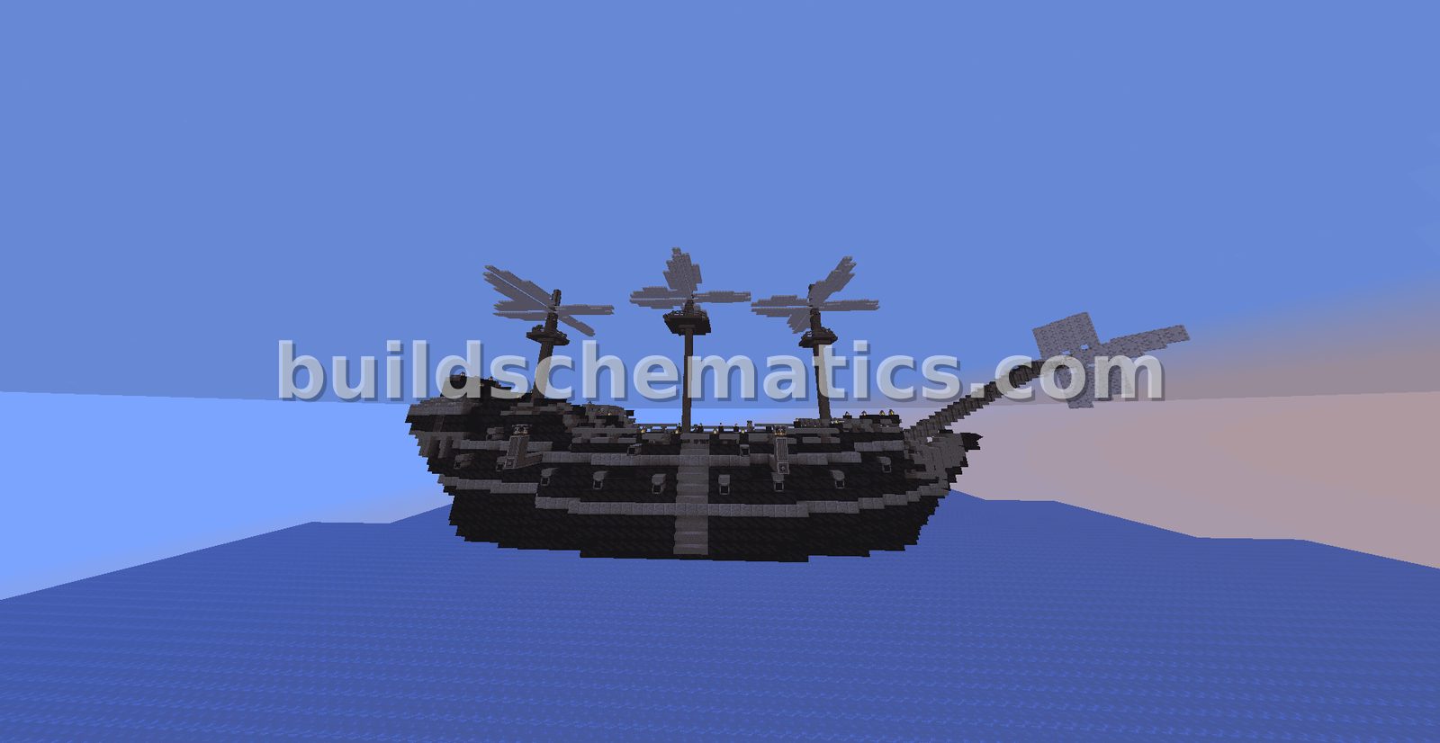Fantasy Flying Ship — view 2