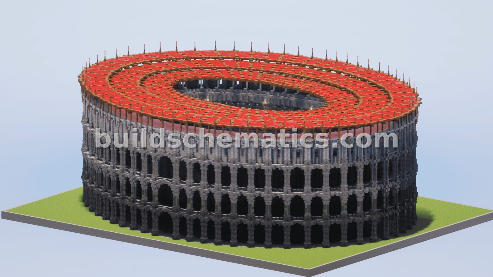 Ancient Colosseum Structure — view 3