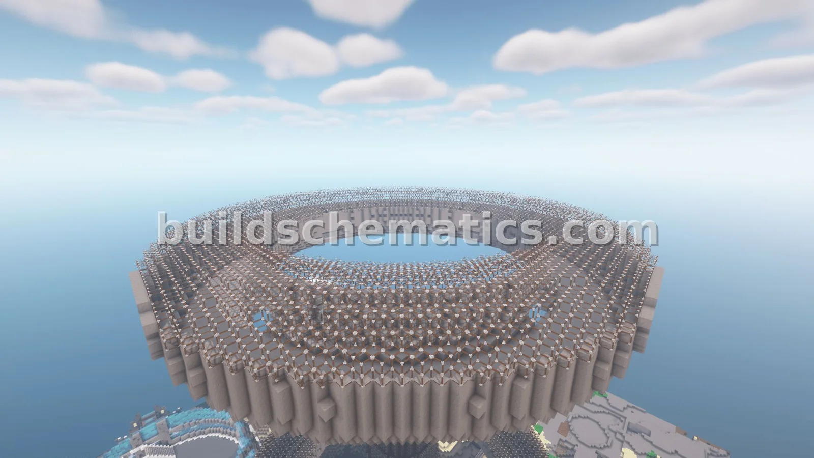 Large Dimension Ring Structure — view 2