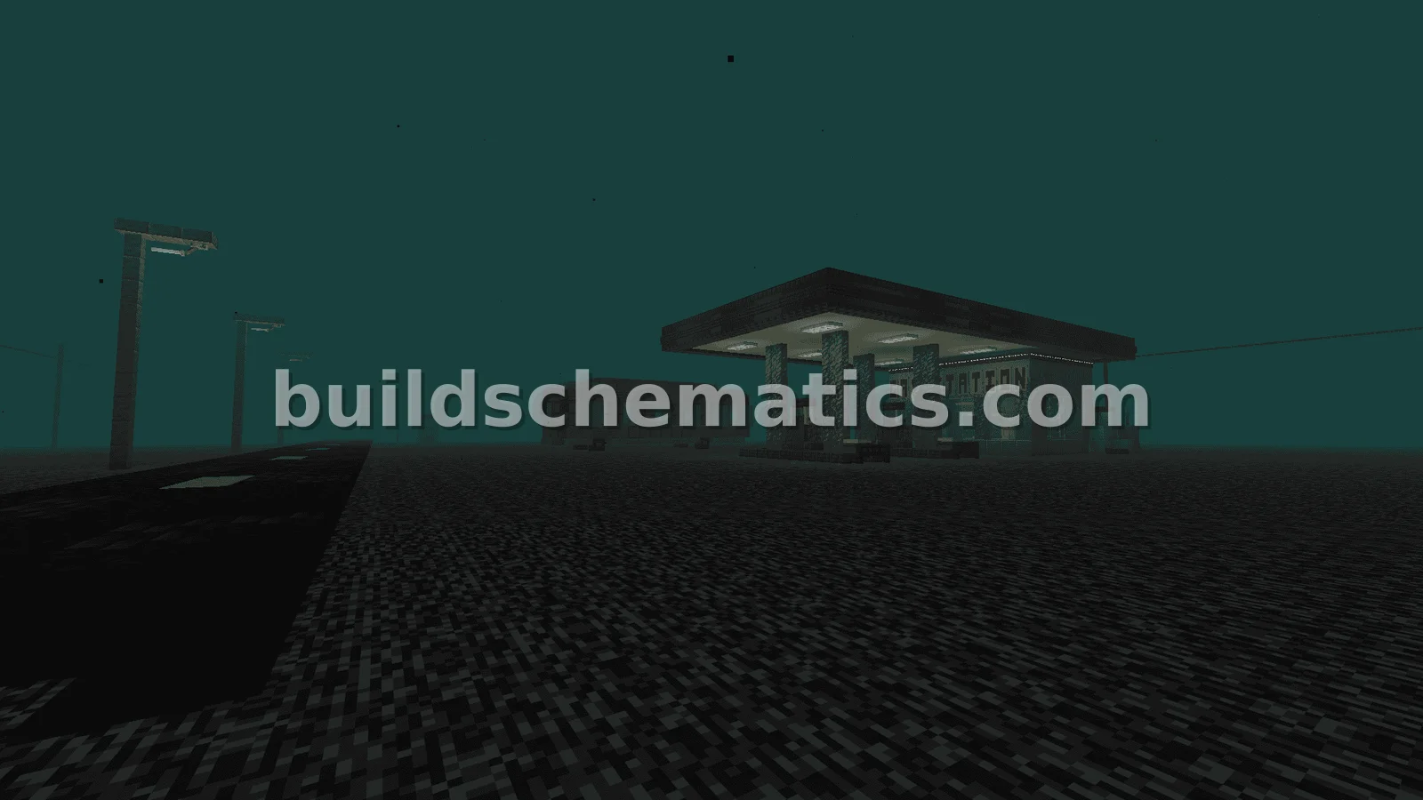 Abandoned Gas Station Build — view 2