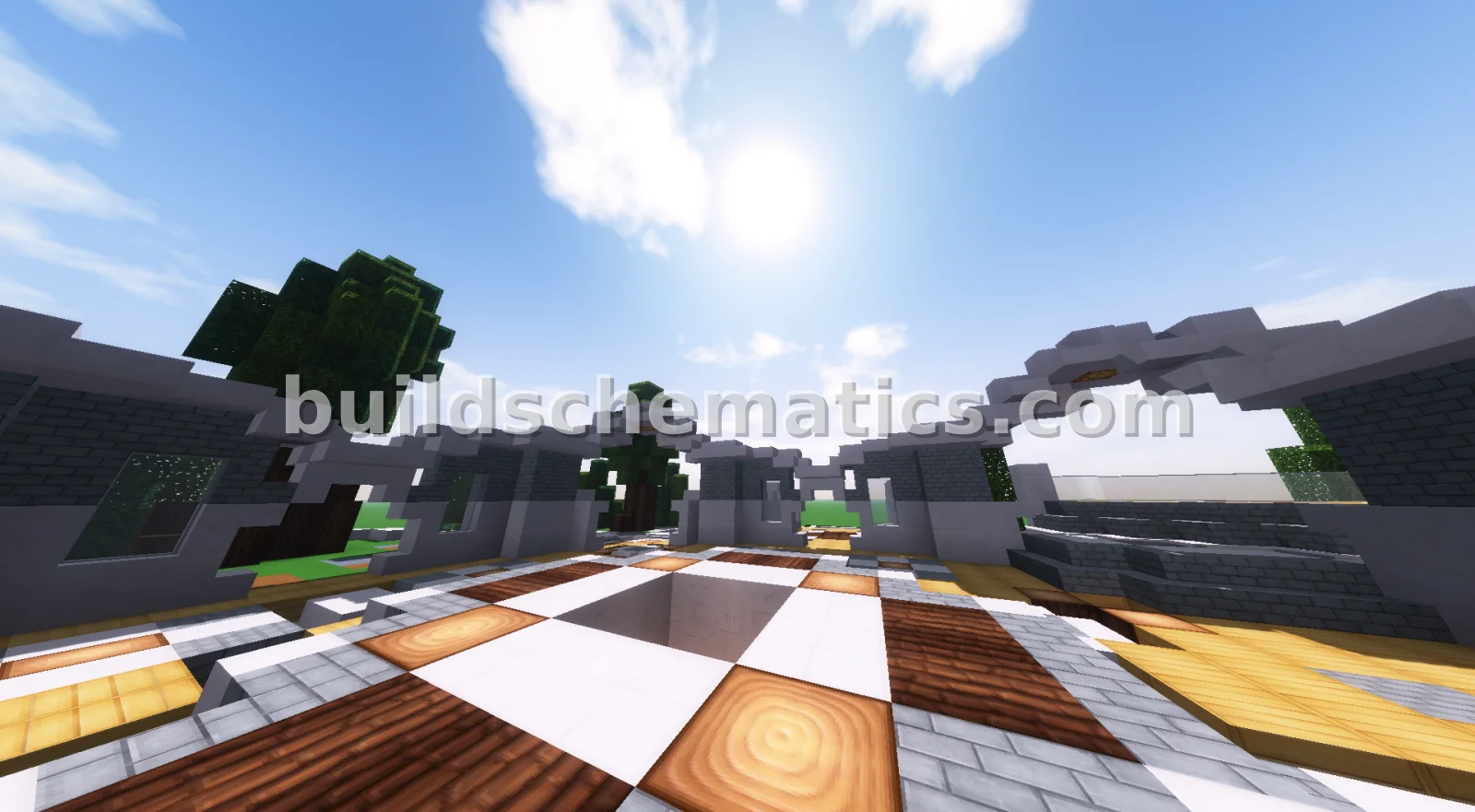 Modern Style Hub Center — view 2