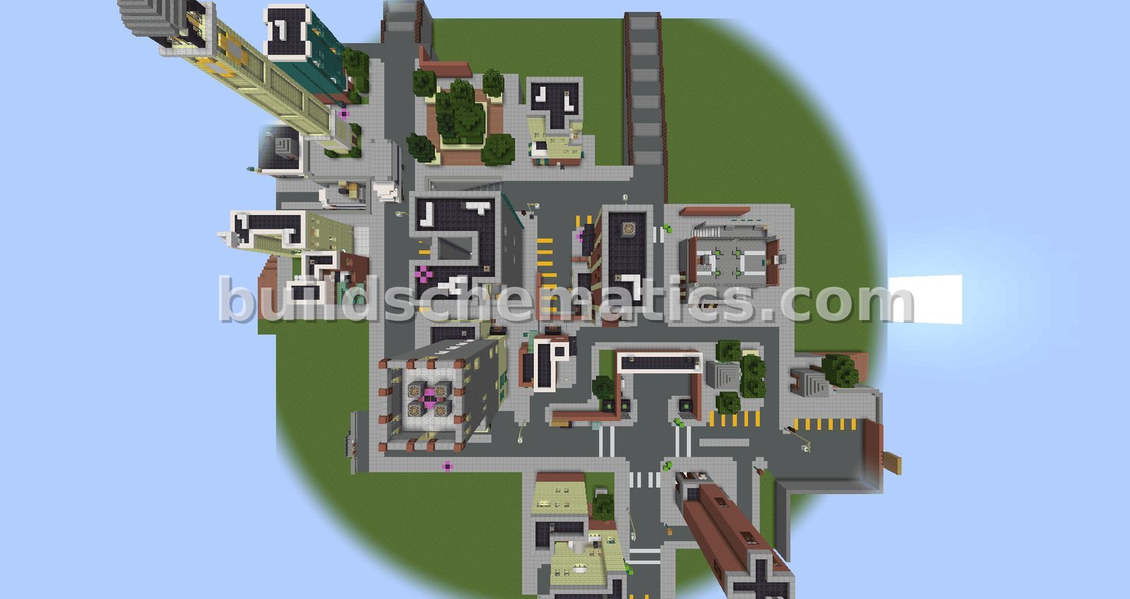 Tilted Towers Fortnite Replica — view 2