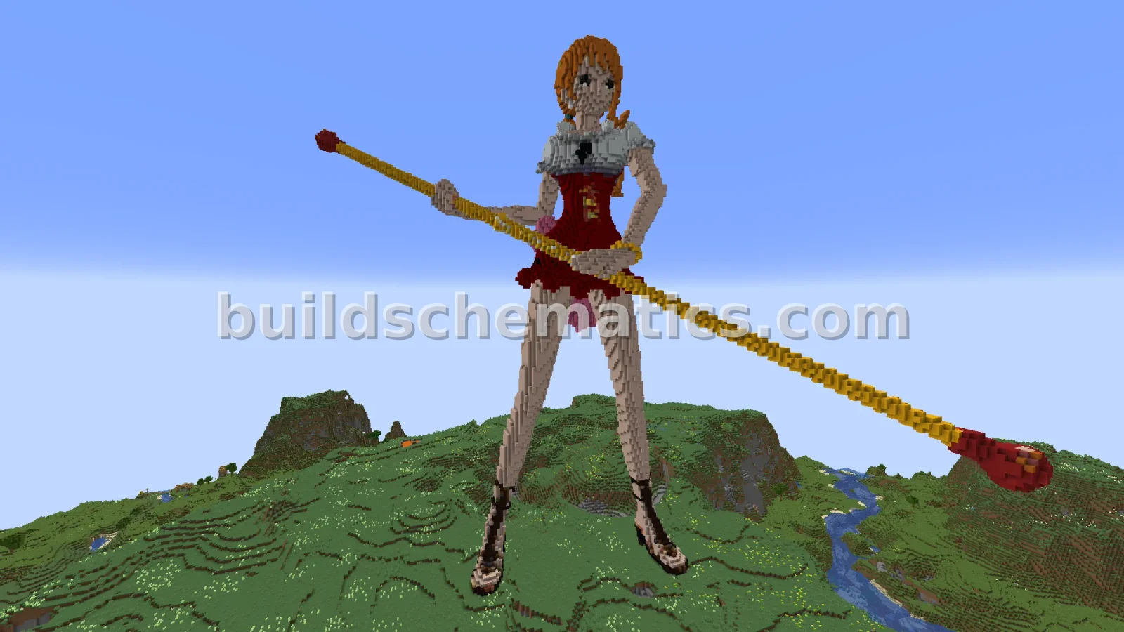 Nami One Piece Statue Build — view 3